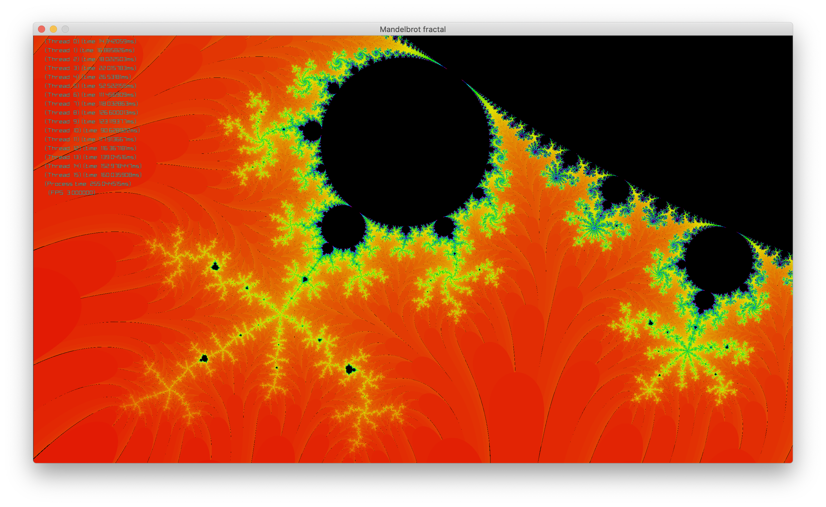 Mandelbrot fractal