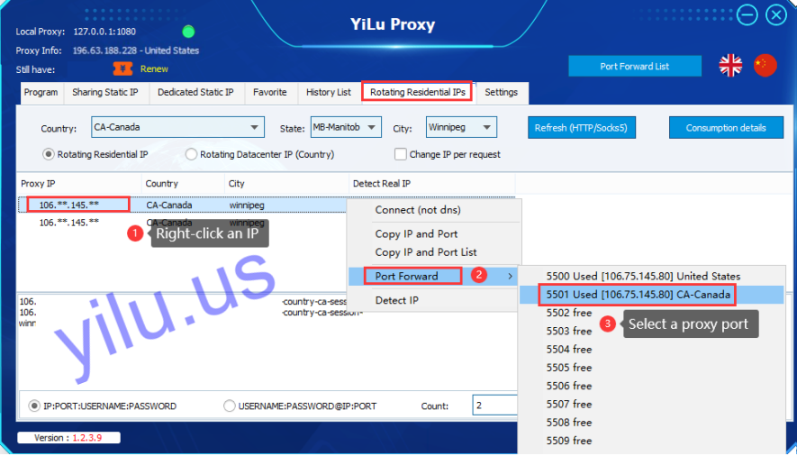 proxy for Telegram Windows