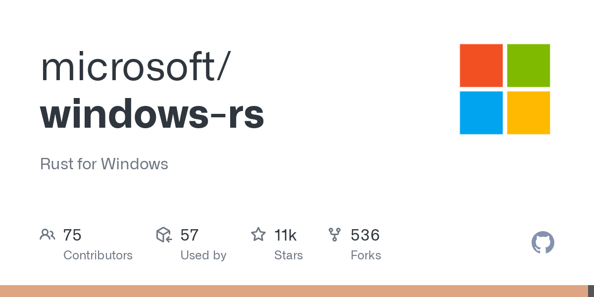 microsoft / windows-rs