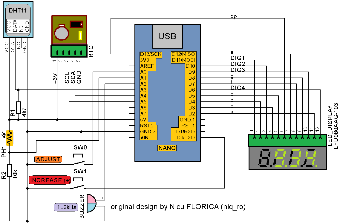 schematic with photoresistor