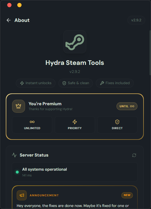 GitHub - onyxaxQ/Hydra-Steam-Tools: Hydra Steam Tools – Fully automated ...