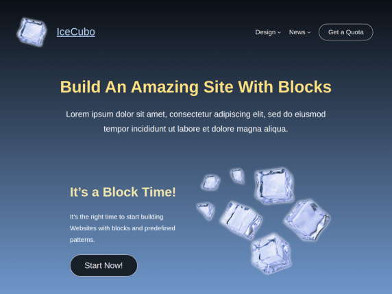 IceCubo banner