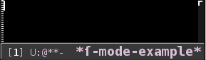 An animated example of ſ-mode in action.