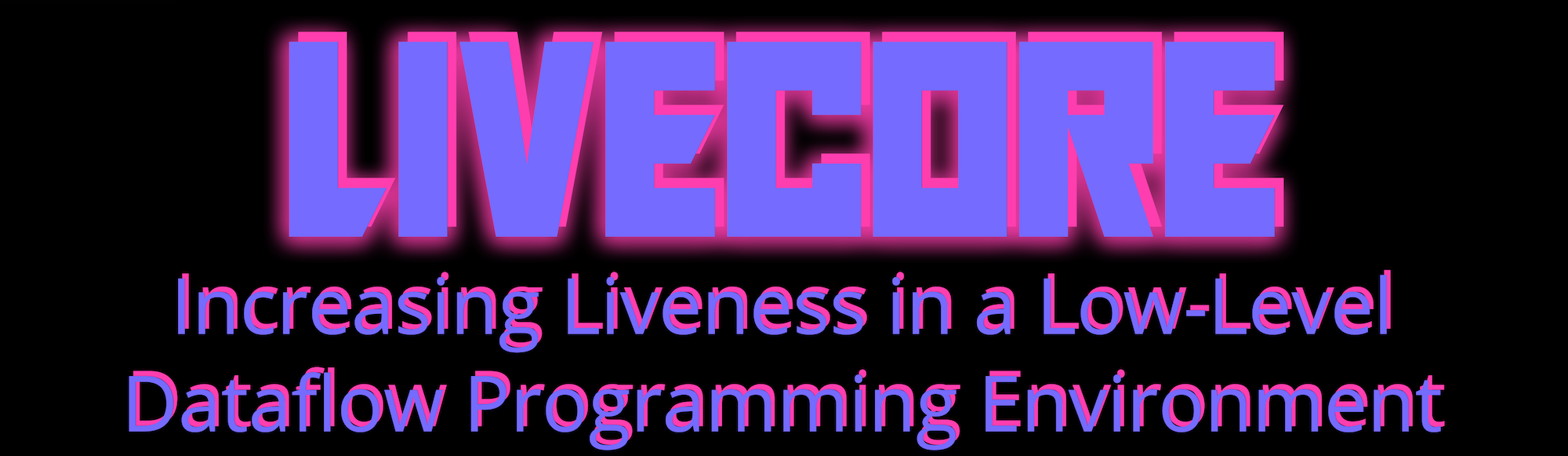 LiveCore Banner