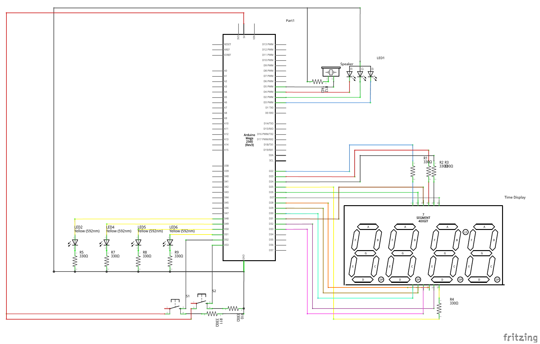 electrical circuit diagram