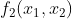f_2(x_1, x_2)