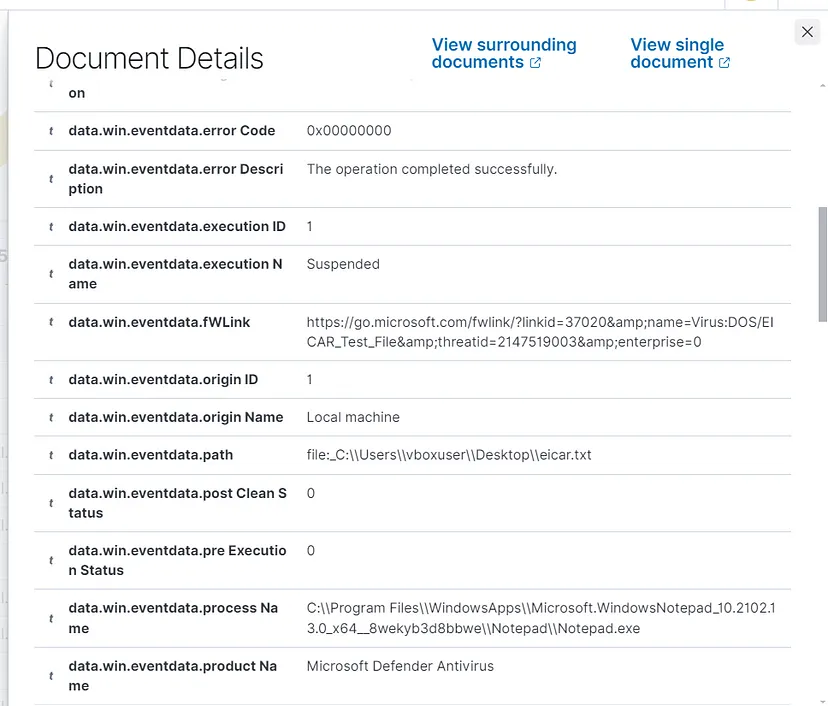 Threat Hunting View