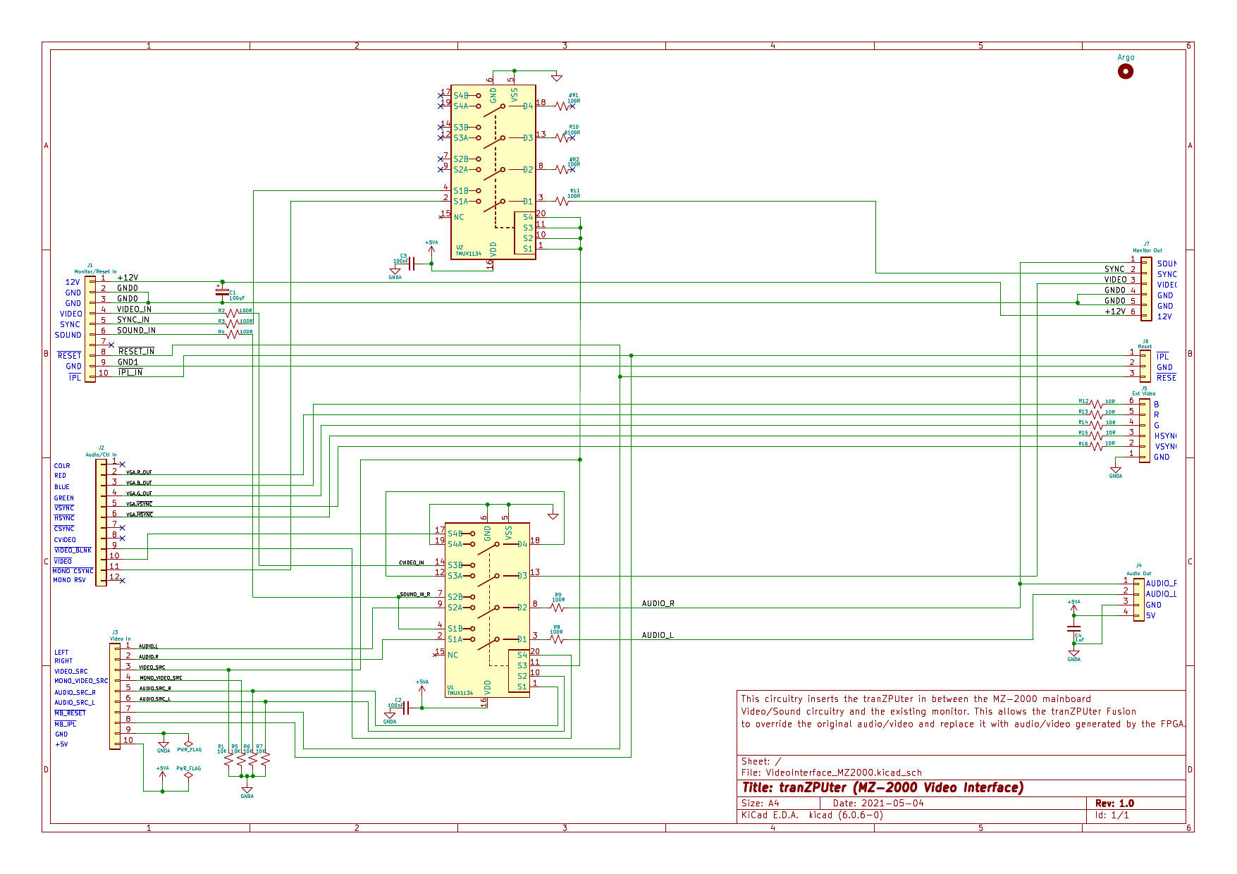 MZ2000 VideoInterface Schematic6