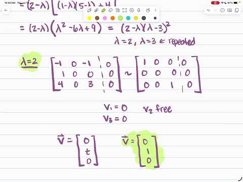 Eigenproblem 3x3