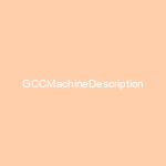 GCC Machine Description