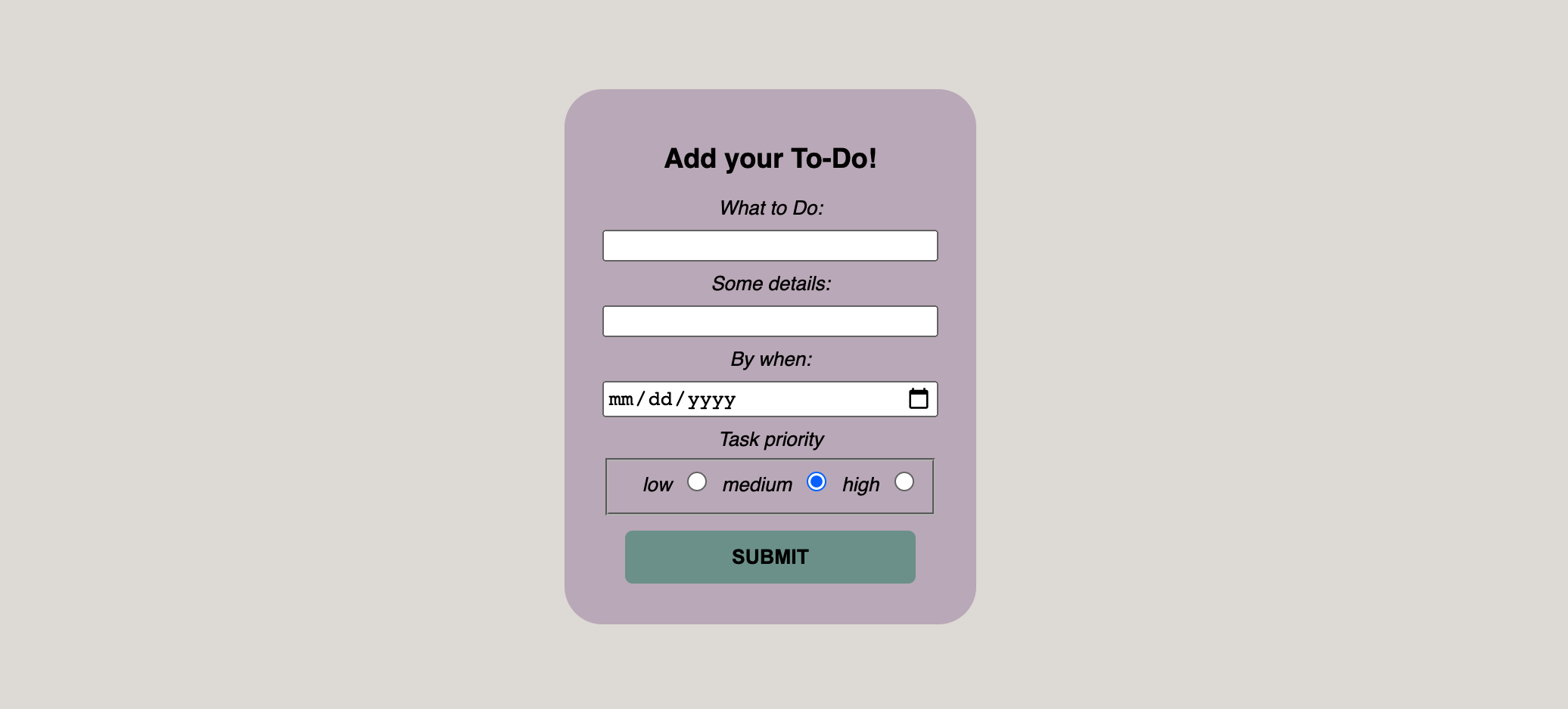 Website To-Do Image