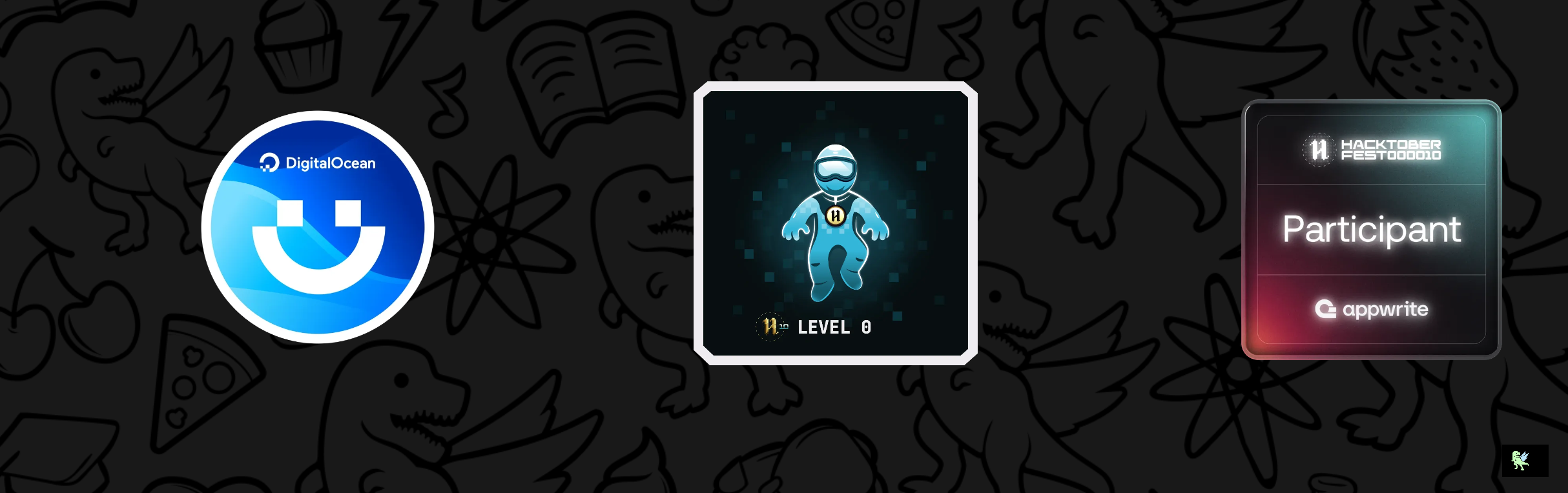 An image of @knightabir's Holopin badges