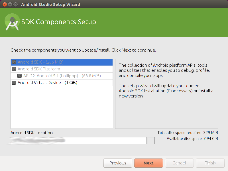 Android Studio Components