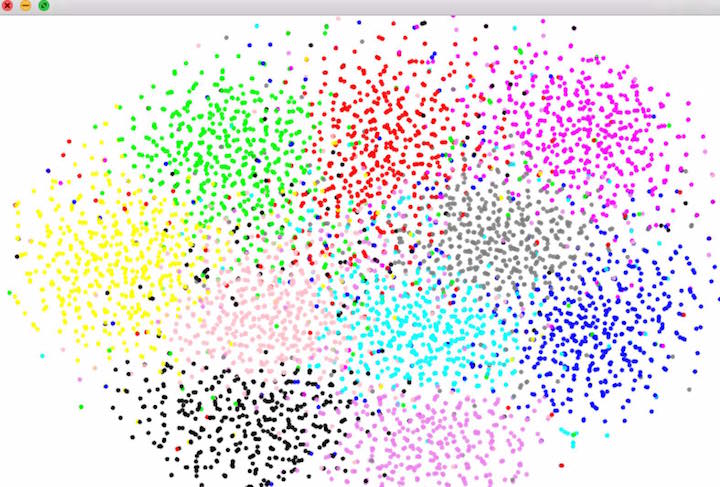 t-SNE toy data