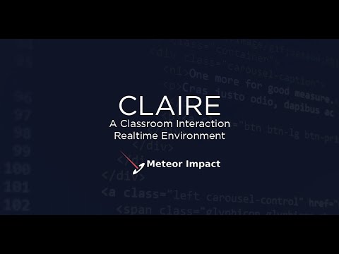 CLAIRE | Meteor Impact 2021 - Day 1