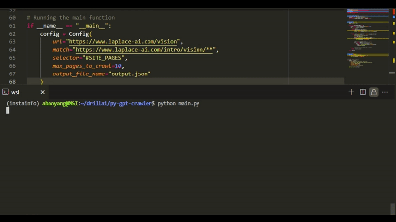 GitHub - A-baoYang/gpt-crawler-py: crawl data from a specified URL ...