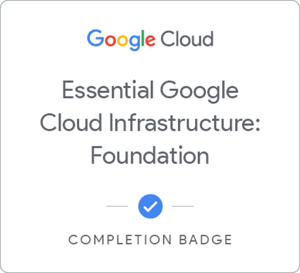 Essential Google Cloud Infrastructure: Foundation