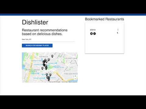 Dishlister Demo