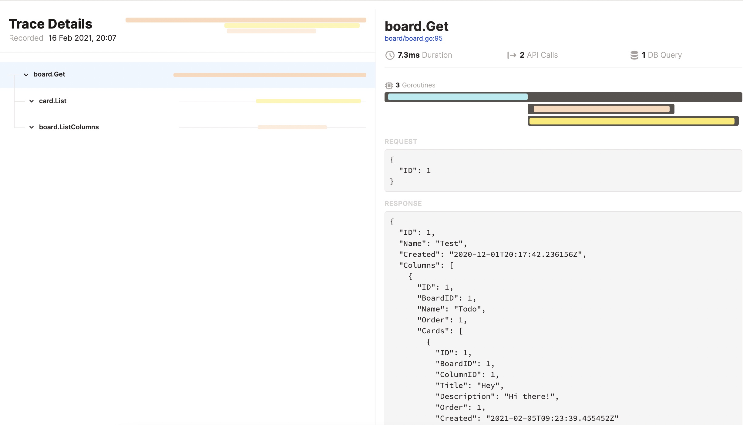 Automatic Tracing