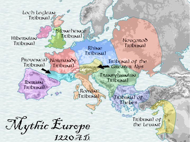 Mythic Europe Map