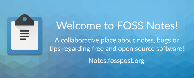 FOSS Notes