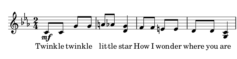 twinkle twinkle initial version