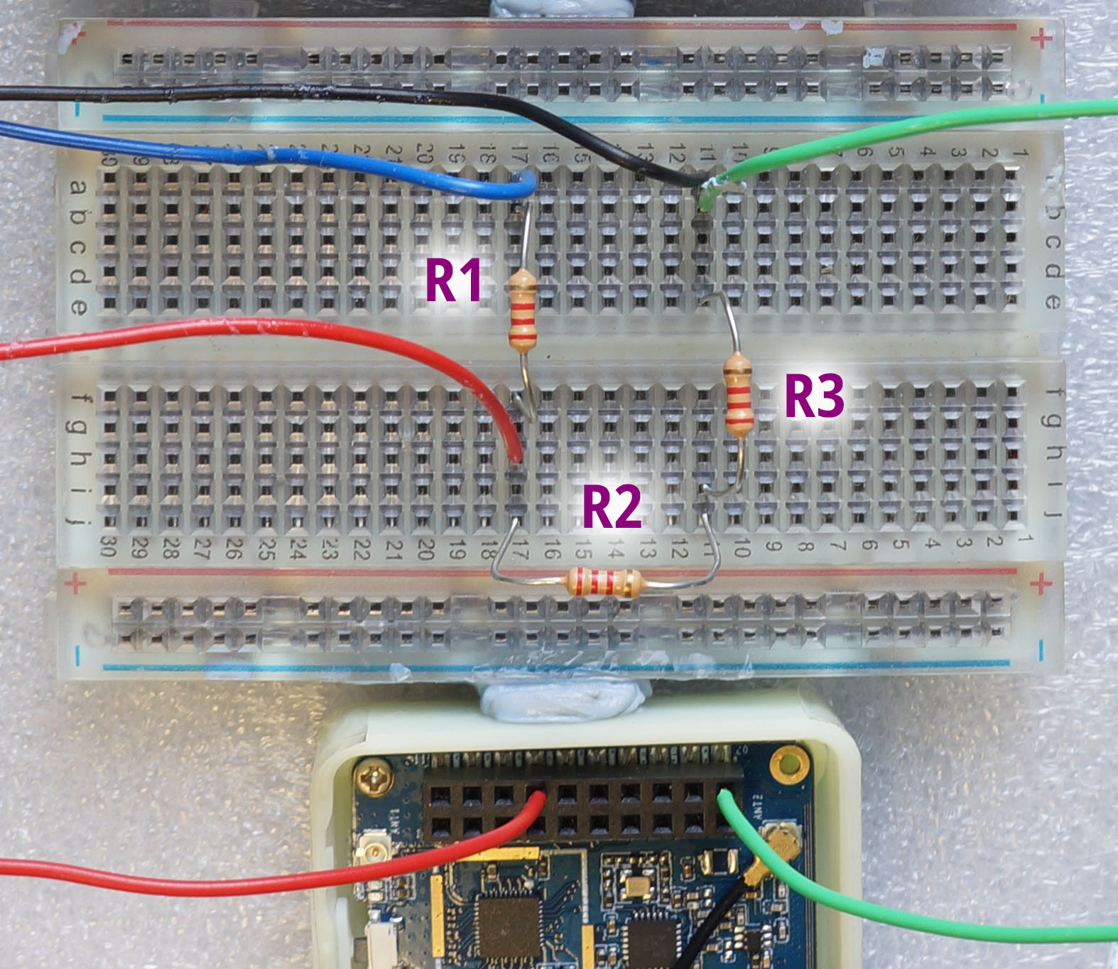 IKEA VINDRIKTNING Air Quality Sensor connected to Pine64 PineDio Stack BL604 RISC-V Board with Voltage Divider