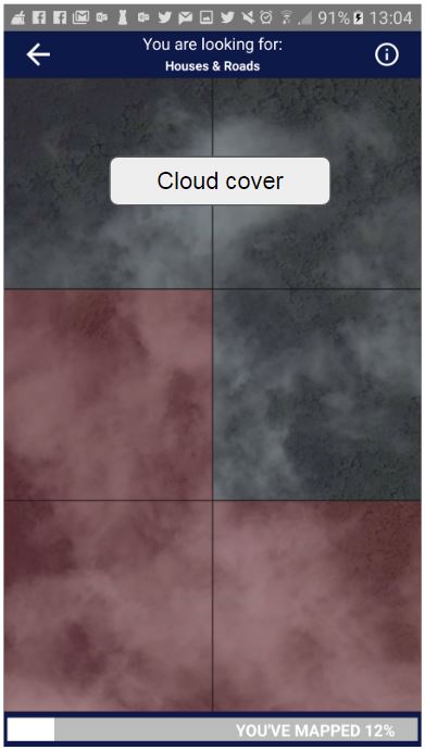 Cloudy imagery example