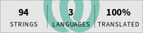 Translation status