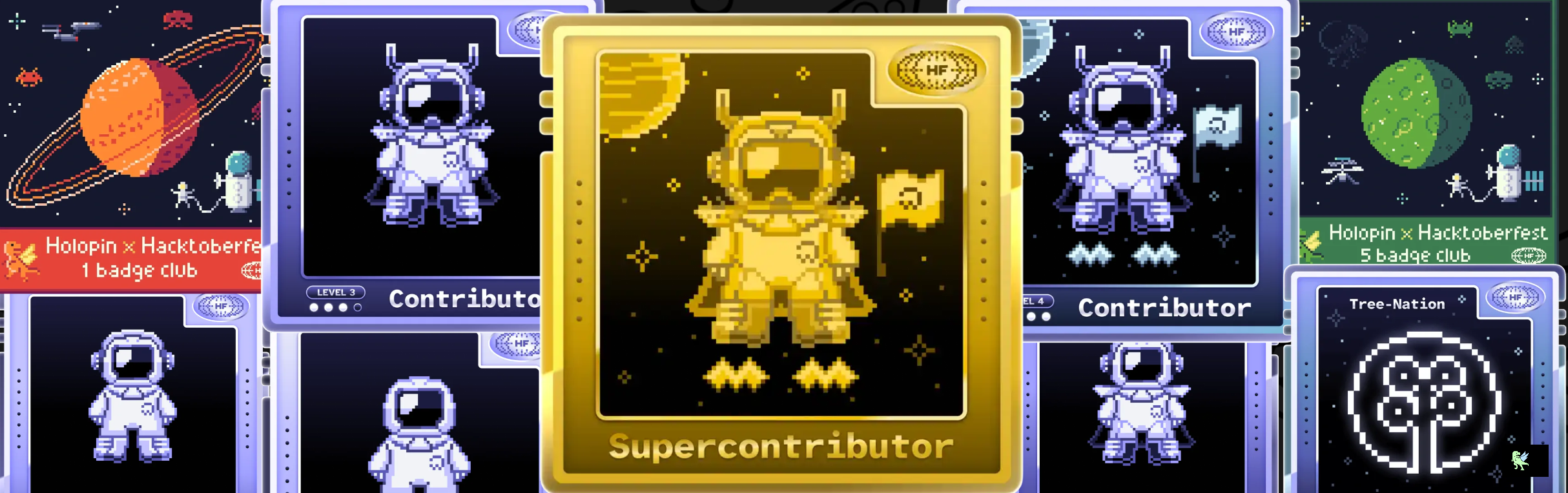 An image of @minhaj078's Holopin badges, which is a link to view their full Holopin profile