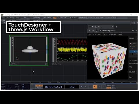 Enhanced Web Workflows with TouchDesigner + three.js