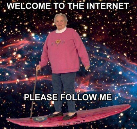 Welcome to the internet