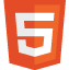 Logo da linguagem de marcação HTML5