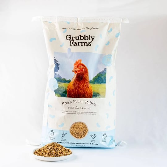 fresh-pecks-chicken-feed-chicken-layer-feed-with-grub-protein-pellets-size-30-lb-by-grubbly-farms-1