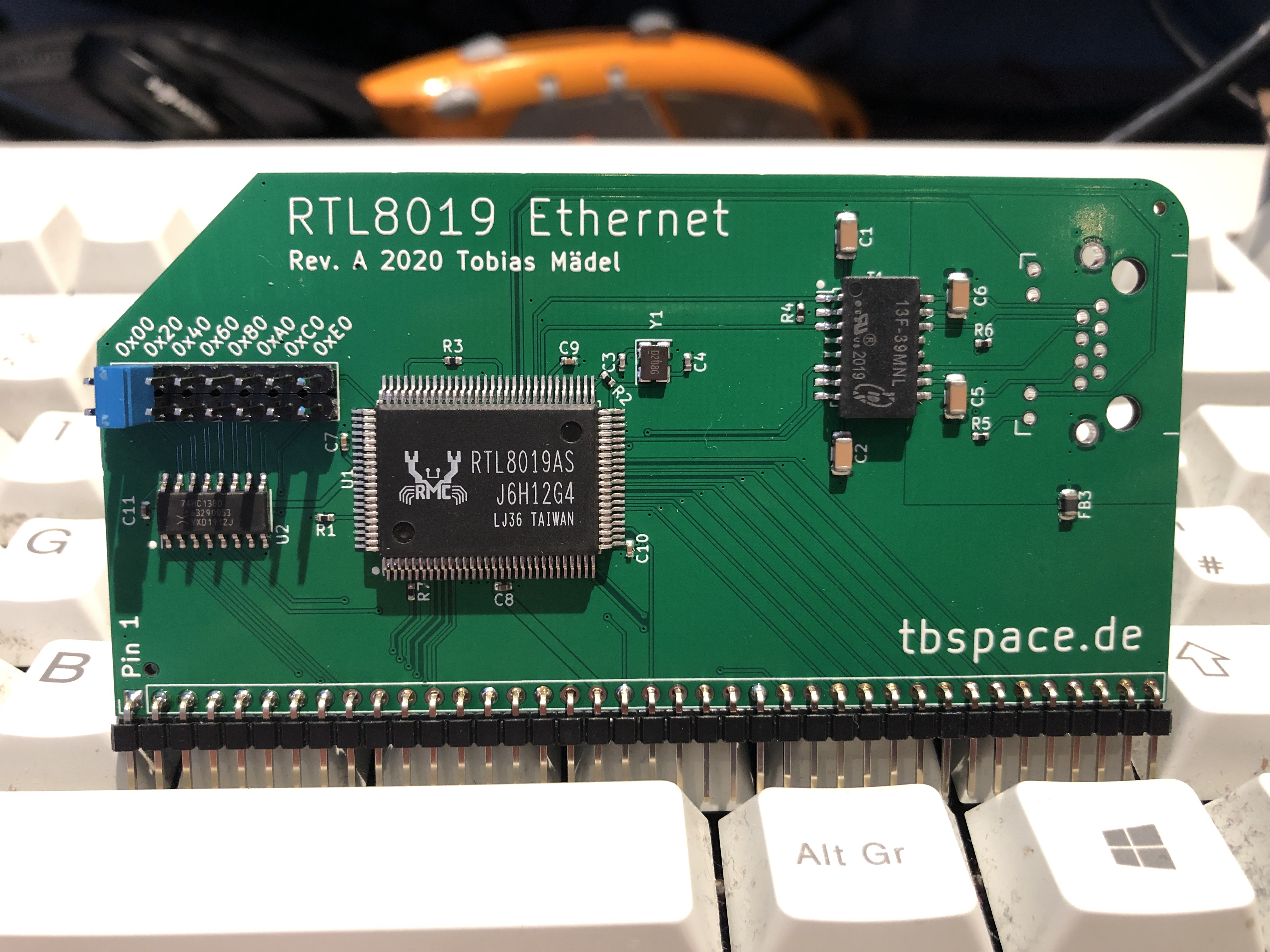 RTL8019 network card