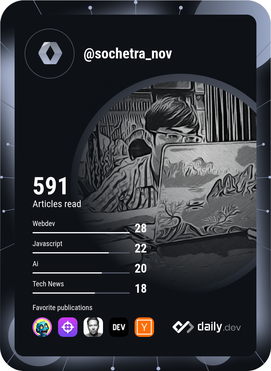 sochetra NOV's Dev Card