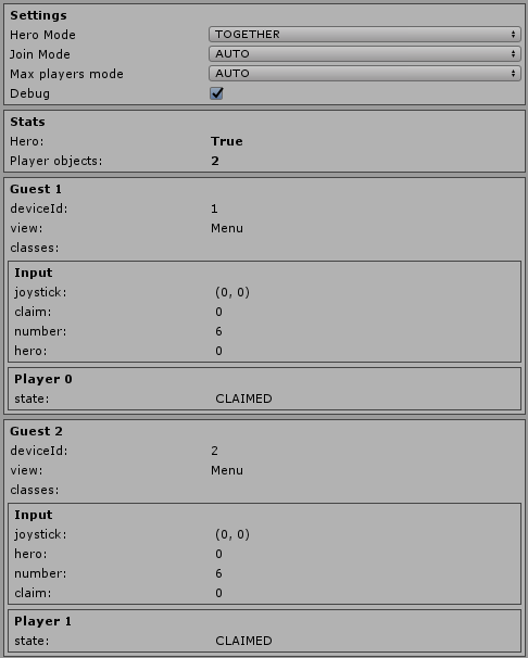 AirController editor window