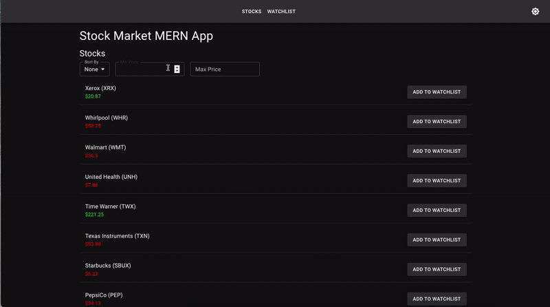 Stock Market Portfolio GIF