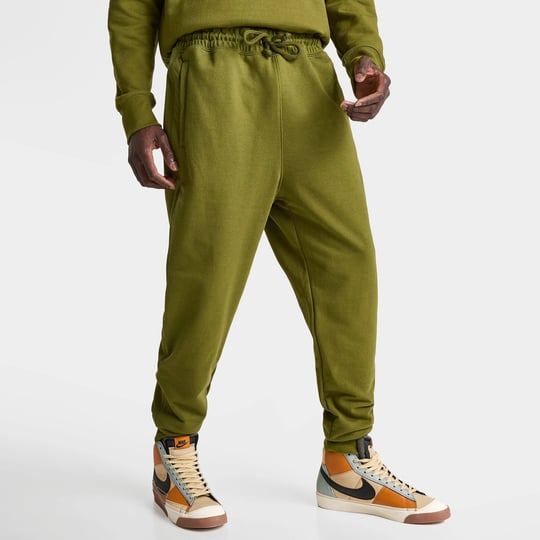 the-north-face-inc-mens-heritage-patch-jogger-sweatpants-in-green-forest-olive-size-small-cotton-pol-1