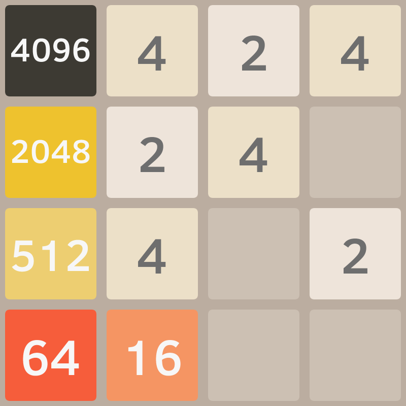 GitHub - AdrianMargel/ai-2048: A recreation of the game 2048 with AI ...