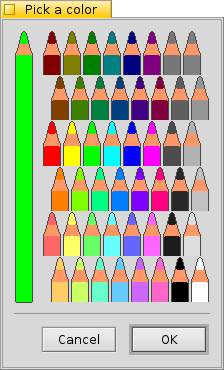 Colored Pencil Picker
