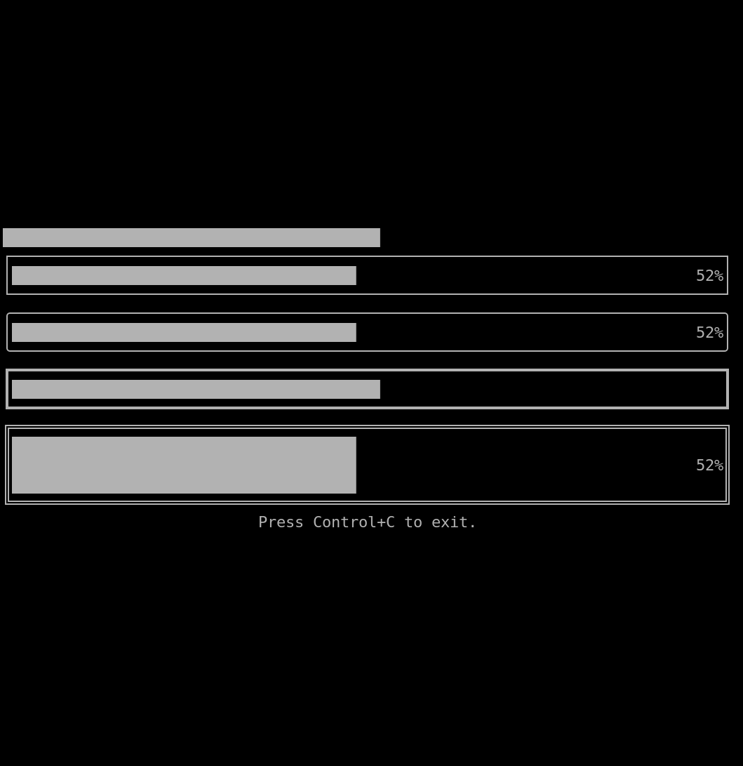 Screen recording of a demo