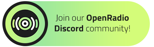 Join the OpenRadio Discord community!