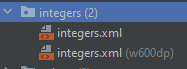 Values integer files