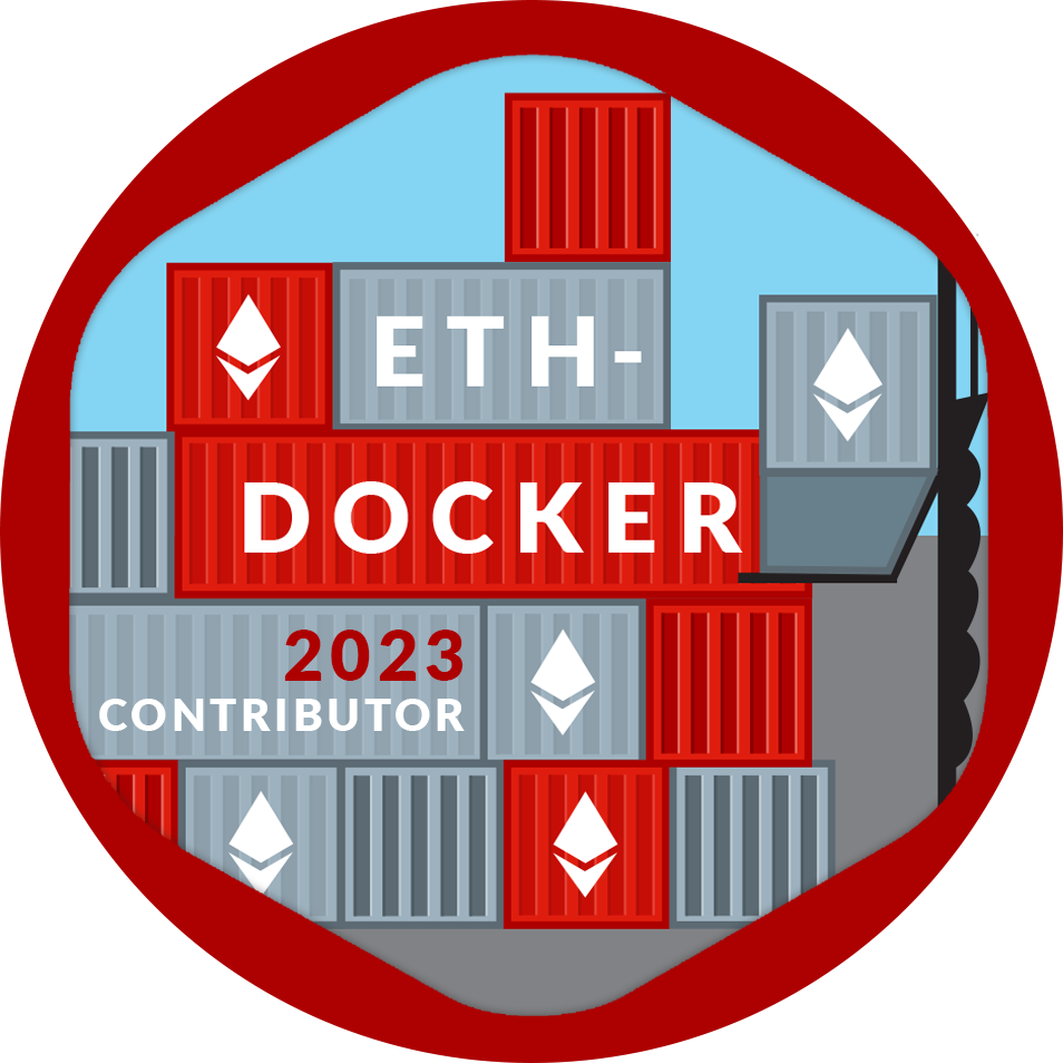 GitPOAP: 2023 eth-docker Contributor GitPOAP Badge