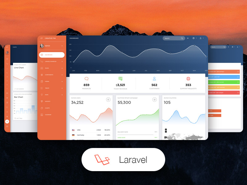 now-ui Dashboard Pro Laravel