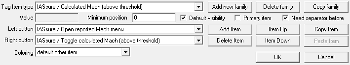 Calculated Mach (above threshold) setup