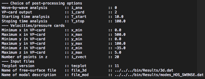 input file