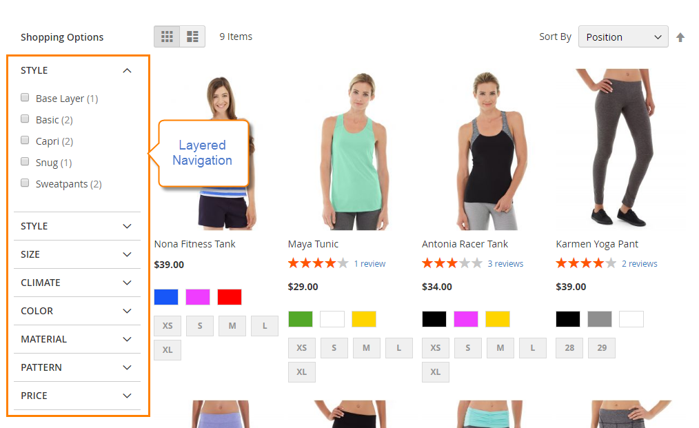 What is Magento 2 Layered Navigation?