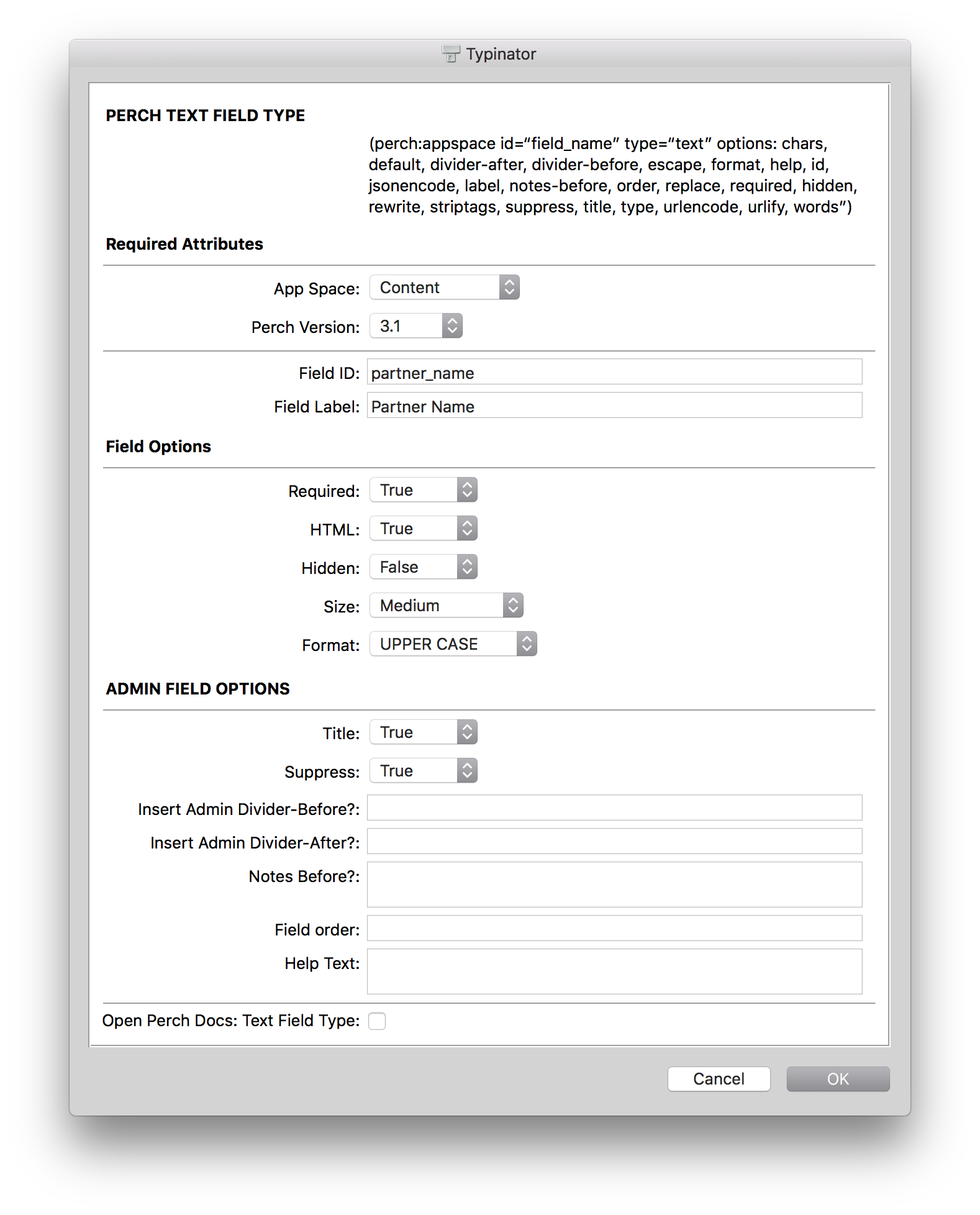 PERCH 3.1 Templating Support